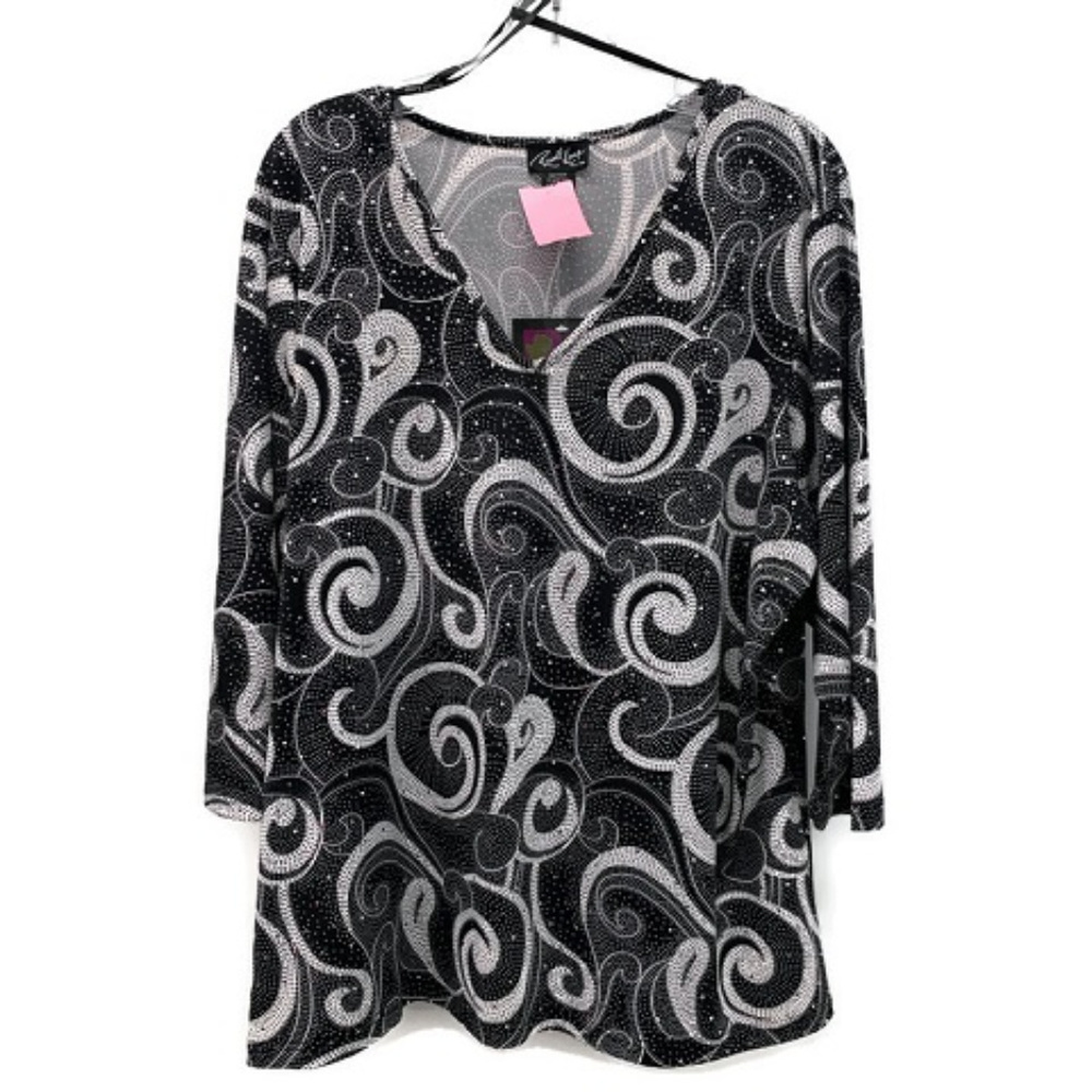 Russell Kemp Swirl Print Blouse